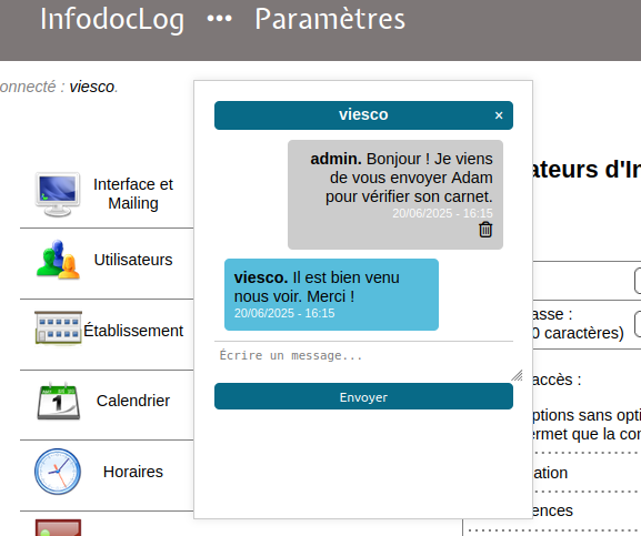 exemple de dialogue